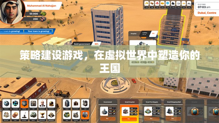 虛擬王國，策略建設(shè)游戲