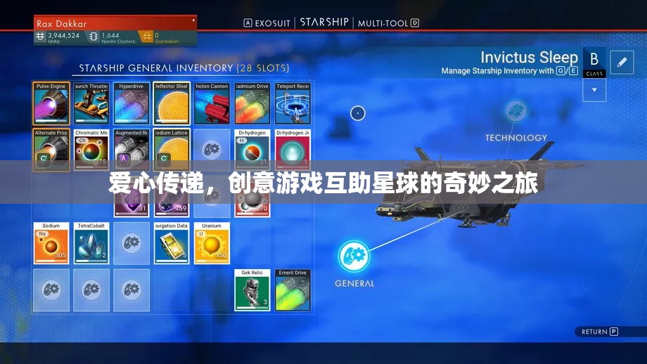 愛心傳遞，創(chuàng)意游戲互助星球的奇幻之旅