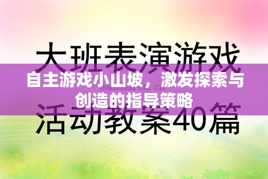 自主游戲小山坡，激發(fā)兒童探索與創(chuàng)造的指導(dǎo)策略