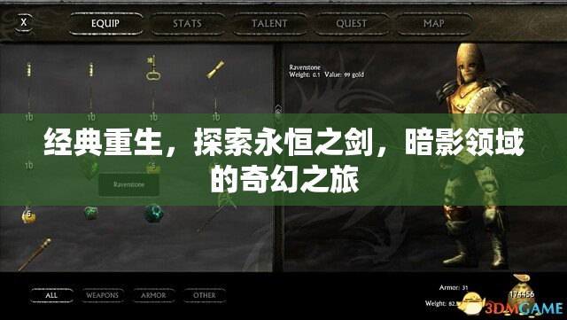 重生經(jīng)典，探索永恒之劍的暗影領(lǐng)域奇幻之旅