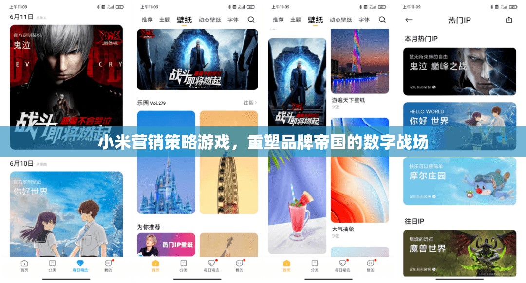 小米營銷策略游戲，重塑品牌帝國的數(shù)字戰(zhàn)場