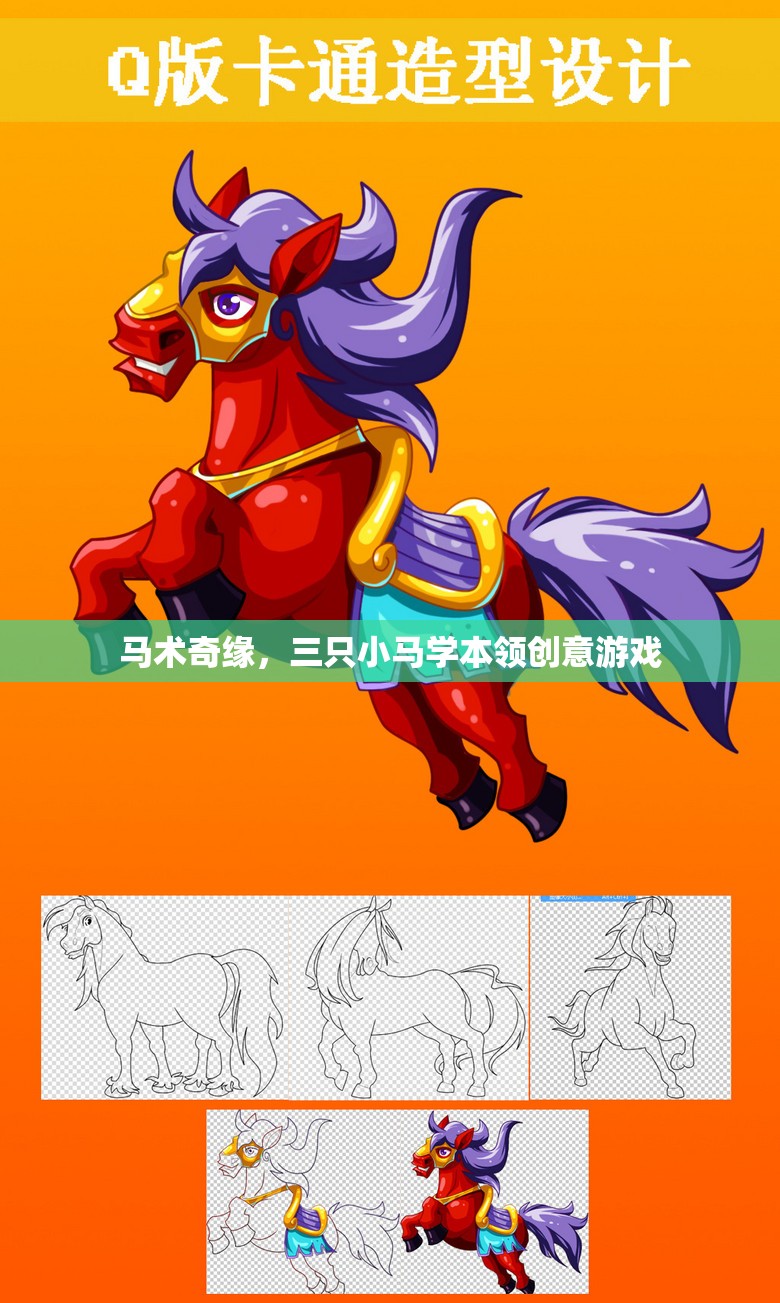 馬術(shù)奇緣，三只小馬在創(chuàng)意游戲中學(xué)習(xí)本領(lǐng)