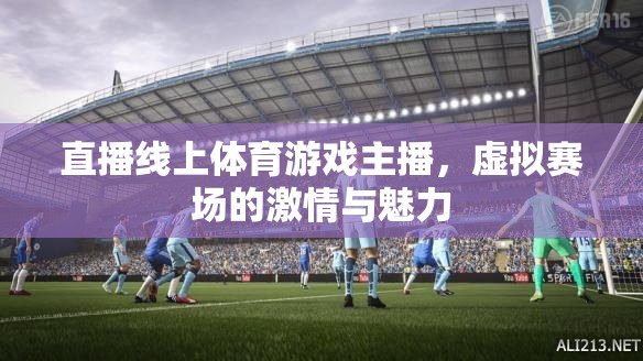 虛擬賽場上的激情與魅力，直播線上體育游戲主播的魅力展現(xiàn)