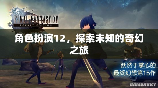 角色扮演12，踏上未知的奇幻之旅