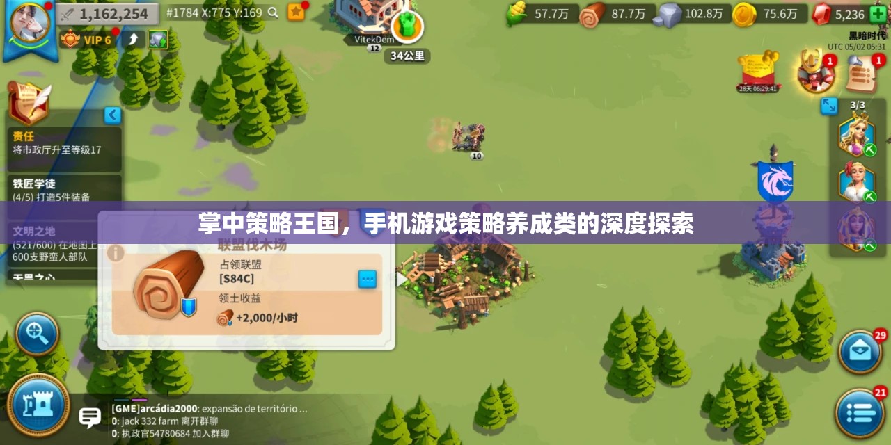 掌中策略王國，手機游戲策略養(yǎng)成類的深度探索之旅