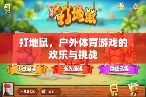戶外打地鼠，歡樂與挑戰(zhàn)并存的體育游戲