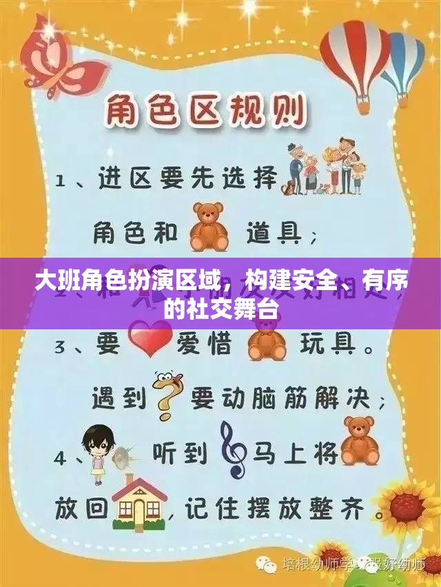 構(gòu)建大班角色扮演區(qū)域，打造安全有序的社交舞臺