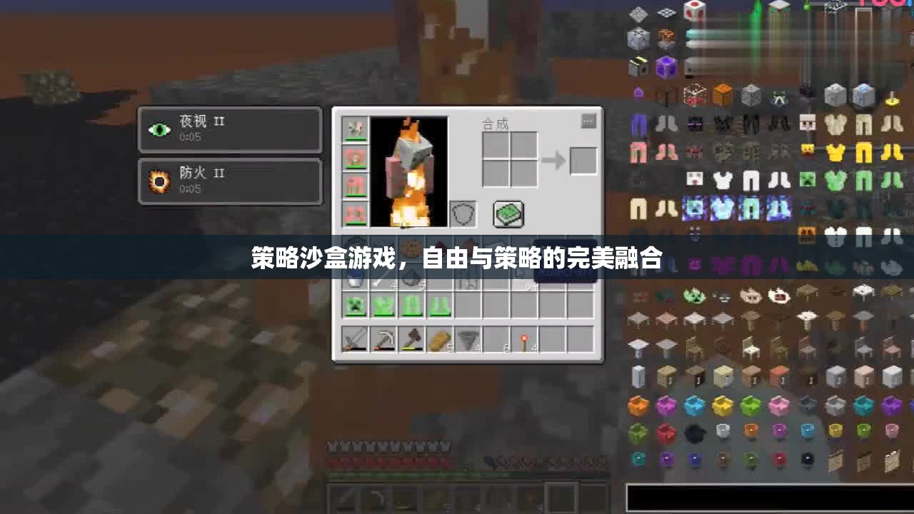 自由與策略的完美碰撞，探索策略沙盒游戲的魅力