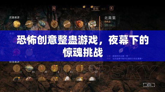 夜幕下的驚魂挑戰(zhàn)，恐怖創(chuàng)意整蠱游戲