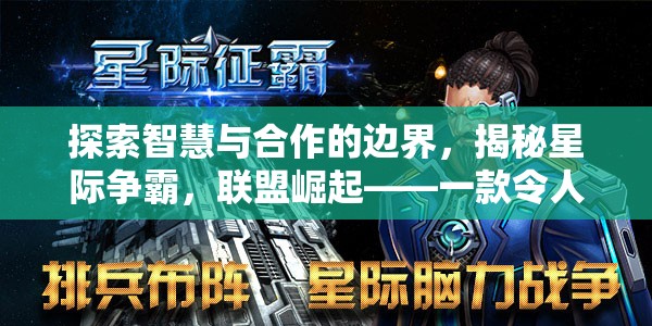 星際爭(zhēng)霸，探索智慧與合作的邊界，揭秘聯(lián)盟崛起的魅力
