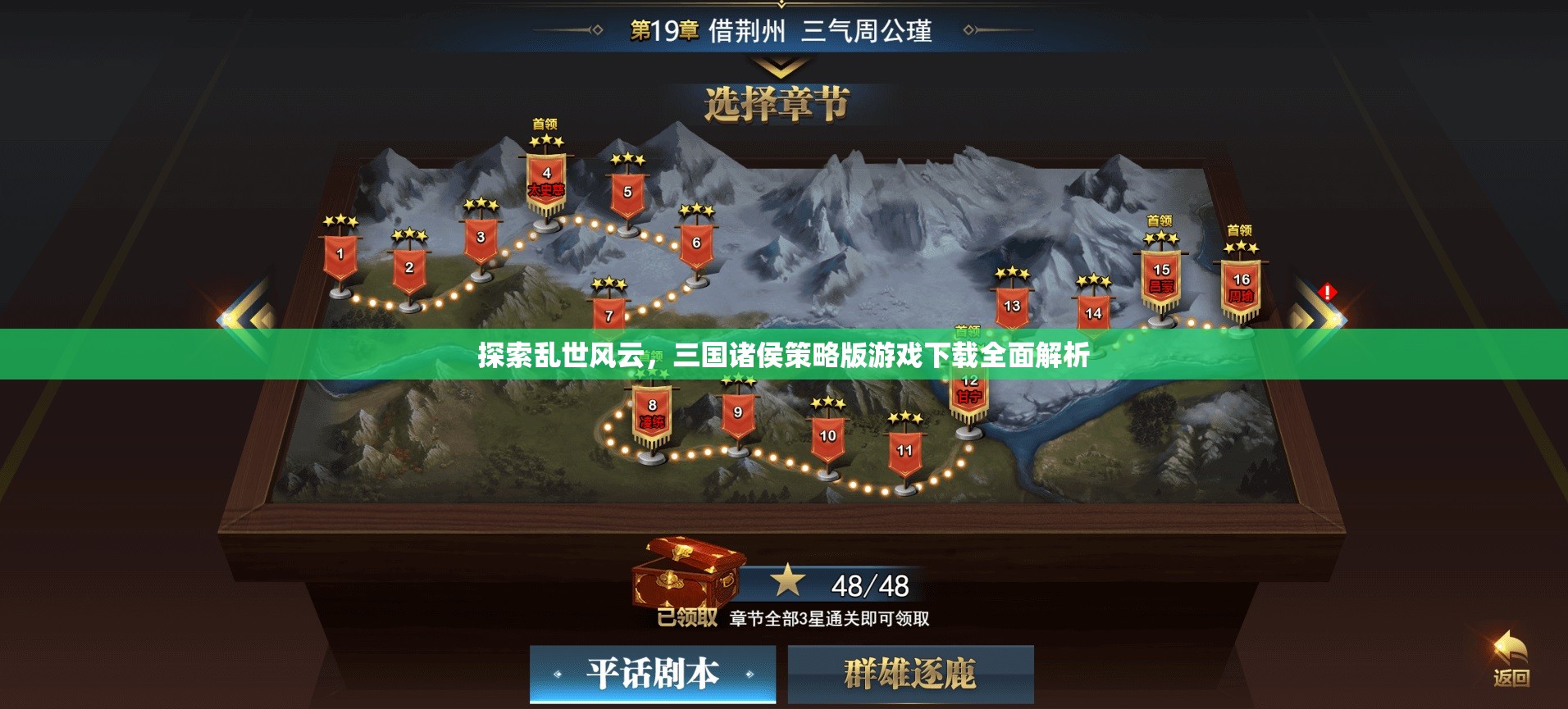 三國諸侯策略版，亂世風云的全面解析與下載指南