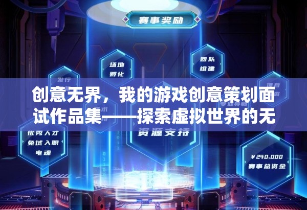 創(chuàng)意無界，我的游戲創(chuàng)意策劃面試作品集——探索虛擬世界的無限可能