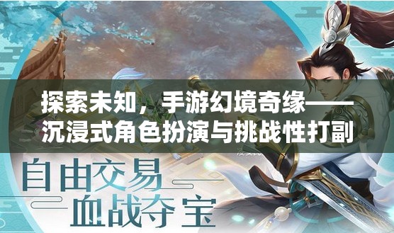 手游幻境奇緣，探索未知，沉浸式角色扮演與挑戰(zhàn)性打副本之旅