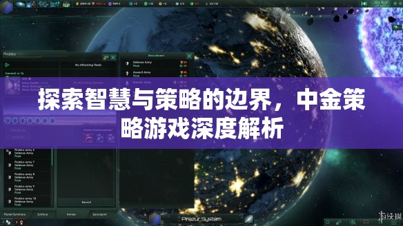 中金策略游戲，智慧與策略的深度探索