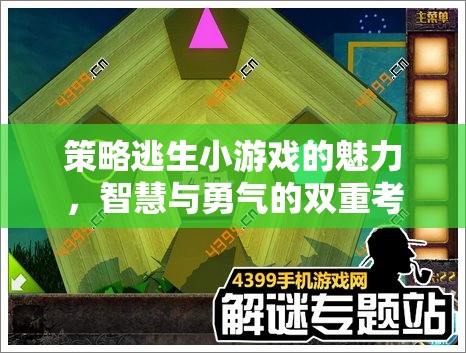 智慧與勇氣的雙重考驗(yàn)，策略逃生小游戲的魅力