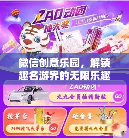 微信創(chuàng)意樂園，解鎖趣名游界的無限樂趣  第2張