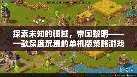 帝國(guó)黎明，探索未知的單機(jī)策略游戲之旅