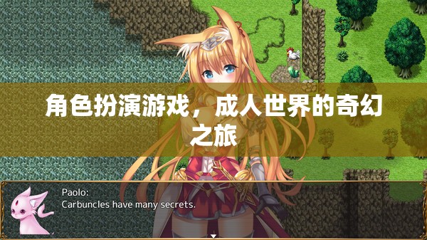 成人世界的奇幻之旅，角色扮演游戲的奇妙探險(xiǎn)