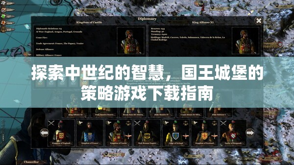 中世紀(jì)智慧探索，國(guó)王城堡策略游戲下載指南