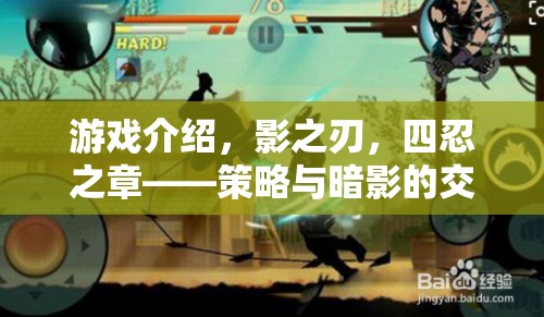 游戲介紹，影之刃，四忍之章——策略與暗影的交響曲