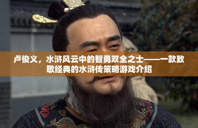 水滸風(fēng)云，智勇雙全的盧俊義——致敬經(jīng)典策略游戲
