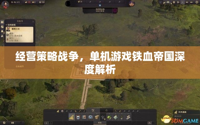 鐵血帝國(guó)單機(jī)游戲，深度解析經(jīng)營(yíng)策略與戰(zhàn)爭(zhēng)藝術(shù)