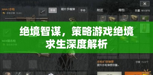 絕境智謀，策略游戲絕境求生的深度解析