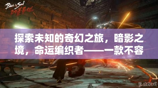 探索暗影之境，命運編織者的奇幻單機角色扮演之旅