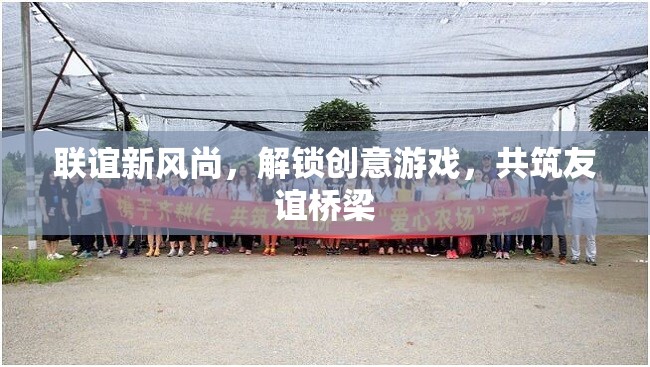 聯(lián)誼新風(fēng)尚，解鎖創(chuàng)意游戲，共筑友誼橋梁