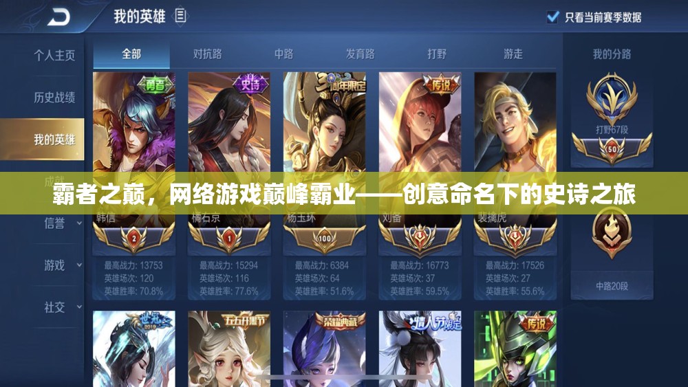 霸者之巔，網(wǎng)絡(luò)游戲巔峰霸業(yè)的創(chuàng)意命名與史詩(shī)之旅