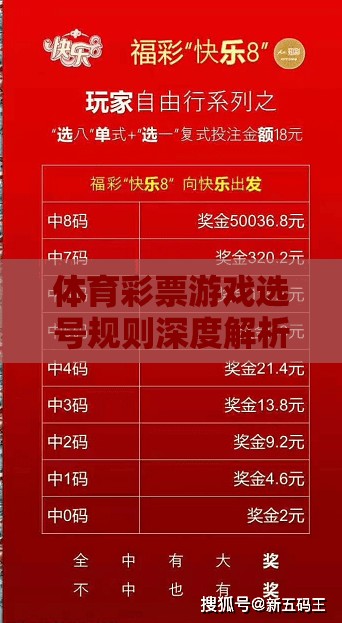 解鎖中獎秘籍，深度解析體育彩票游戲選號規(guī)則
