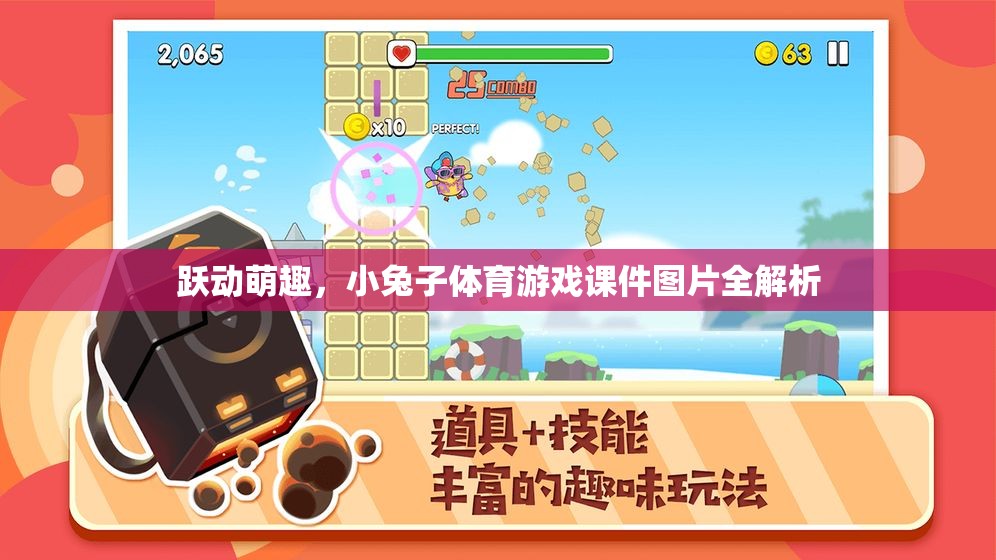 躍動萌趣，小兔子體育游戲課件圖片深度解析