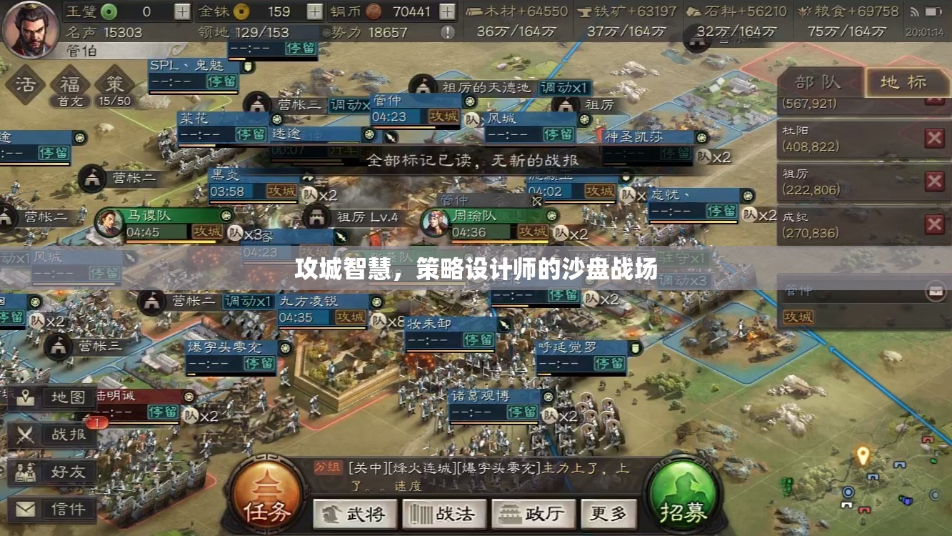 攻城智慧，策略設(shè)計(jì)師的沙盤(pán)戰(zhàn)場(chǎng)