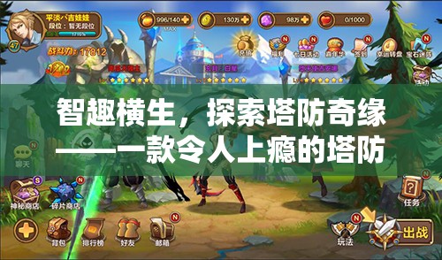 智趣橫生，探索塔防奇緣的魅力