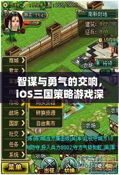 智勇交響，iOS平臺(tái)三國(guó)策略游戲深度解析
