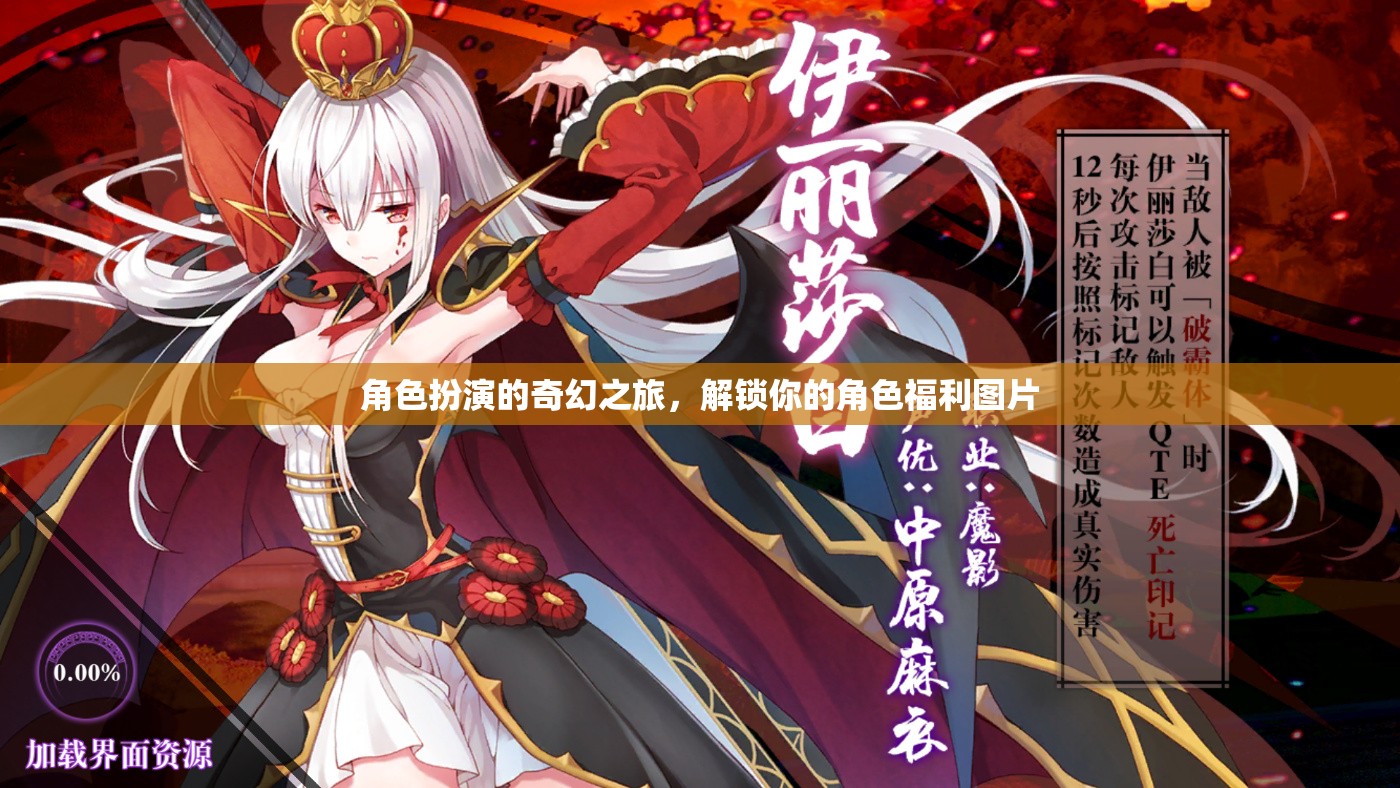 解鎖角色福利，一場奇幻的角色扮演之旅