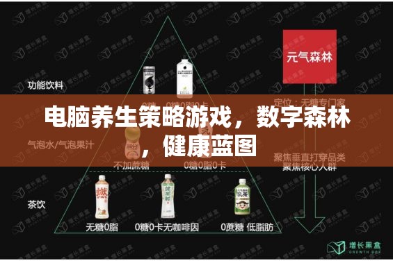 電腦養(yǎng)生策略游戲，數(shù)字森林，健康藍(lán)圖
