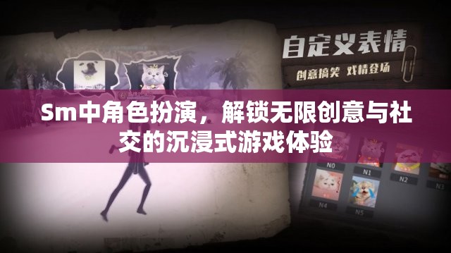 解鎖無限創(chuàng)意與社交的沉浸式游戲體驗，Sm中的角色扮演