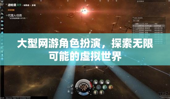 探索無限可能的虛擬世界，大型網游角色扮演的魅力