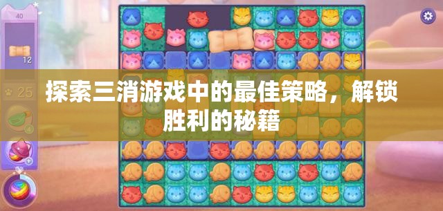 解鎖三消游戲勝利秘籍，探索最佳策略