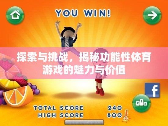 揭秘功能性體育游戲，探索、挑戰(zhàn)與魅力價值