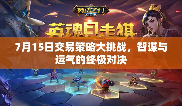 智勇雙全，7月15日交易策略大挑戰(zhàn)的終極對決