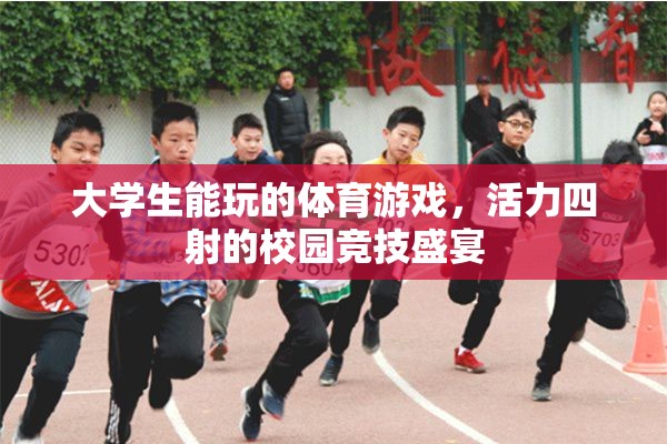 大學(xué)生能玩的體育游戲，活力四射的校園競技盛宴