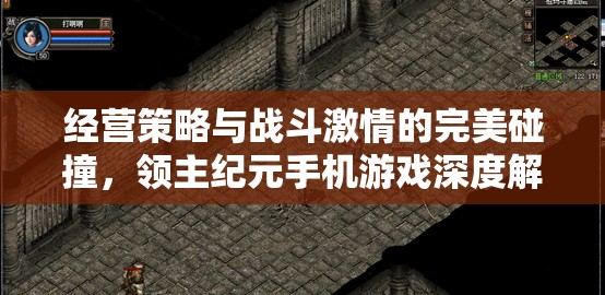 領(lǐng)主紀(jì)元，手機(jī)游戲中的經(jīng)營策略與戰(zhàn)斗激情完美融合深度解析