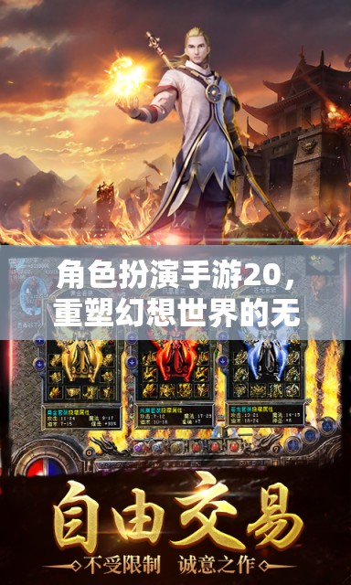重塑幻想世界的無限可能，角色扮演手游20的探索之旅