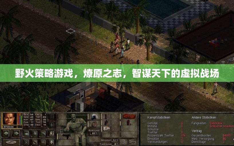 燎原之志，野火策略游戲中的智謀與虛擬戰(zhàn)場(chǎng)