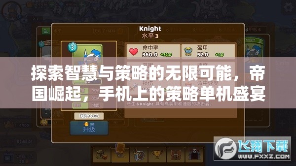智慧與策略的巔峰，帝國(guó)崛起——手機(jī)上的策略單機(jī)游戲盛宴