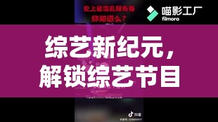 綜藝新紀(jì)元，解鎖沉浸式游戲在綜藝節(jié)目營(yíng)銷中的創(chuàng)新策略