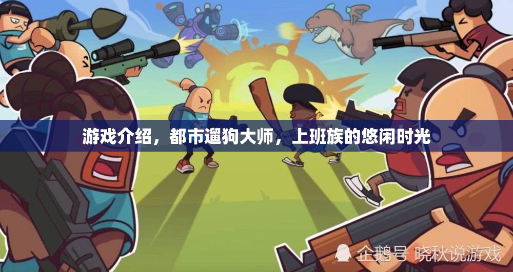 都市遛狗大師，上班族的悠閑時光