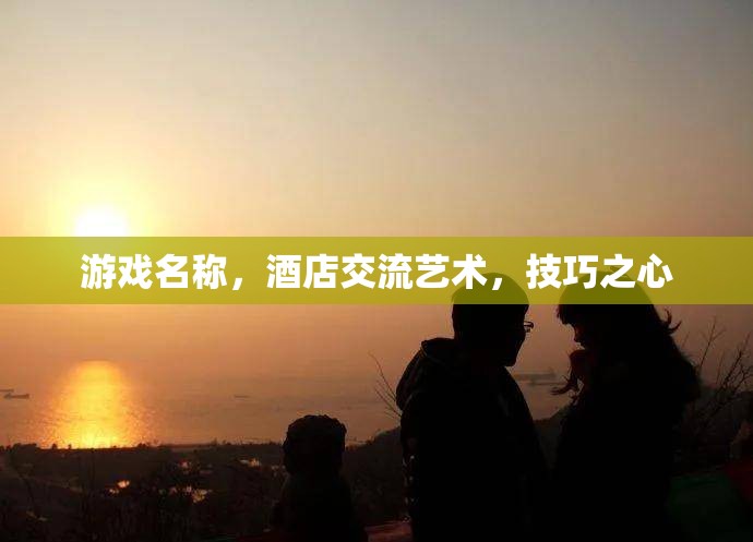 酒店交流藝術(shù)，技巧之心——解鎖游戲中的溝通與策略技巧  第3張